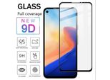 Per Google Pixel 4A 5G 3D Display Full H9 Vetro Temperato Pellicola Nera Sottile Armatura