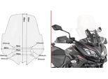 Givi D4120St Parabrezza Kawasaki Versys 1000 Trasparente Taglia Unica