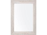 Specchio Da Parete Con Cornice In Legno, 38 X 48 Cm, Nero