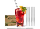 Cannucce In Vetro 6 Pezzi - Dritte