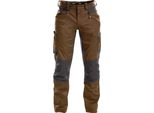 Dassy® Helix Pantaloni Da Lavoro Elasticizzati Rosso/Nero Taglia 52 Lunghezza: Standard