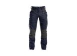 Dassy® Helix Pantaloni Da Lavoro Elasticizzati Night Blue/Anthracite Grey Taglia 56 Lunghezza: Meno