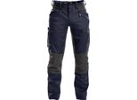 Dassy® Helix Pantaloni Da Lavoro Elasticizzati Night Blue/Anthracite Grey Taglia 54 Lunghezza: Plus