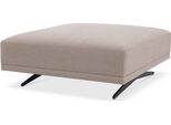 Casa Padrino Sgabello Colore Sabbia / Bronzo 108 X 108 X H. 41 Cm - Sgabello - Poggiapiedi - Arredo Soggiorno