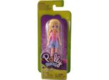 Mini Bambola Polly Pocket Polly Con Pantaloncini Blu E Camicia Rosa GFP77