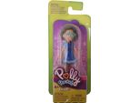 Bambola Singola Polly Pocket Shani Con Vestito Blu E Occhiali FWY21