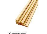 Bastoncini Di Legno Quadrati 300X4X4 Mm Bastoncini Per Zucchero Filato Bombon Bastoncini Spiedini Bastoncini Per Zucchero Filato Artigianali E Per La Casa (200 Pezzi)