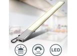 B.K.Licht Lampada Sottopensile Cucina Led, Luce Calda 3000K, Led Integrati Da 10W, Lunghezza 57.5Cm, 1.110 Lm, Interruttore On Off, Plastica E Metallo, Lampada Moderna Per Vetrinetta, 230V IP20