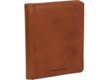 The Chesterfield Brand Pelle Caso Di Scrittura Barnet Document Case Cognac Marrone