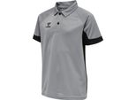 Hummel Lead Polo Funzionale Bambini Grigio Melange 116