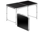 Tavolo Pieghevole Multifunzionale 120 X 60 Cm - Nero
