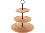 Etagere In Bambù - 3 Livelli - 28/21/16,5 Cm