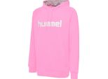 Hummel Hmlgo Bambini Cotone Logo Felpa Con Cappuccio Zucchero Filato Cotone Filato 164
