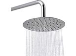 Vingo Soffione Doccia Da 8 Pollici, Soffione Doccia A Pioggia Rotondo, Soffione Doccia In Acciaio Inox 304, Soffione Doccia A Pioggia Con Ugello Anticalcare, Effetto Specchio Lucido¡