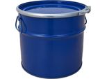 Fusto In Acciaio Plasteo Da 20 Litri Con Coperchio Hobbock Anello Di Bloccaggio Del Fusto In Lamiera Con Chiusura A Leva Esterna Adatto Per L'estrazione A Ciclone Sicurezza Alimentare