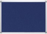 Q-Connect® KF04154 Lavagna In Feltro 60 X 45 Cm Blu