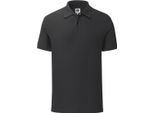 Fruit Of The Loom Herren Poloshirt Iconic RW6516 (M) (Schwarz)