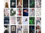 48X Biglietti Regalo Di Natale Con Busta - Biglietti D'auguri - Cartoline - Biglietti Di Natale Dal Design Moderno Con Busta