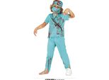 Costume Bambino Chirurgo Zombie 10-12 Anni.