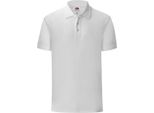 Fruit Of The Loom Herren Poloshirt Iconic RW6516 (M) (Weiß)
