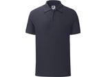 Fruit Of The Loom Herren Poloshirt Iconic RW6516 (S) (Dunkelblau)
