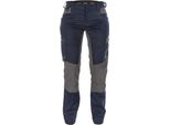 Dassy® Helix Pantaloni Da Lavoro Elasticizzati Da Donna Night Blue/Anthracite Grey Taglia 46 Lunghezza: Standard