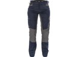 Dassy® Helix Pantaloni Da Lavoro Elasticizzati Da Donna Night Blue/Anthracite Grey Taglia 32 Lunghezza: Standard
