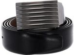 Vanzetti Pelle Cintura 35Mm Leather Belt W105 Black Nero