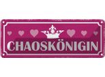 Vianmo Insegna Di Latta 10X27 Cm ChaosköNigin Herz Krone