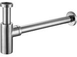 Sifone Per Lavabo, Sifone 1 1/4 ',' Ottone, Finitura Cromo, Sifone Per Lavabo, Sifone Di Scarico