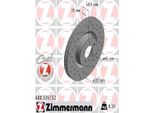 2X Disco Freno Zimmermann 600.3261.52 Per Vw Polo (AW1 BZ1) 49Mm 8 2Kg 312Mm