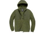 Vintage Industries Landell Polar Fleece Jacke, Oliv, S
