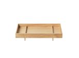 Vassoio Blomus Abento Large, Vassoio Da Portata, Vassoio Portaoggetti, Legno Duro, Legno, 50 X 30 Cm, 64191