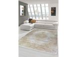 Tappeto Orientale Di Alta Qualità Con Ornamenti Classici In Beige Dimensioni - 120 X 170 Cm