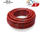 Pipetec Tubo Composito Multistrato In Alluminio Preisolato (Dvgw) Rotolo Da 50 M Tubo 16 X 2 Mm Isolamento 10 Mm Rosso: 16 Mm X 10 Mm Dimensione: 16 Mm X 10 Mm