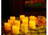 6 Pezzi Led A Luce Di Candela, 3AAA A Batteria Led A Candela Tremolante, 10 Cm Di Altezza, Luce Di Candela Decorativa Per Cena, Compleanno, Festa Di Natale