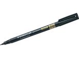 10X Staedtler 319 S-9 Marcatore Permanente Lumocolor Speciale 319S Nero