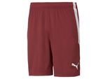 Puma Calcio Squadraliga Pantaloncini Uomo Rosso Scuro Bianco Taglia Xxxl