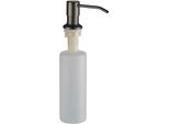 Dosatore Di Sapone Da Incasso, Dosatore Di Sapone Per Lavello, Grigio Scuro Grafite, 500 Ml, Dropp, Dosatore Di Detersivi