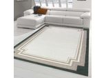 Tappeto Moderno Orientale Da Salotto In Crema Dimensioni - 120 X 170 Cm