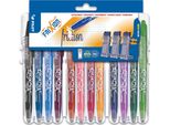 Pilot 551607 Pilot Tintenroller Frixion Ball 07 Set2Go, 12Er Etui