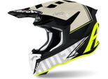 Casco Motocross Airoh Twist 2.0 Tech, Giallo Opaco, Xs (53/54)