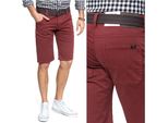Mustang Herren, Pantaloncini 5 Tasche, Vestibilità Slim, W29, Rot, Kurze, Hosen,