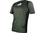 Just1 J-Flex Maglia Da Bici A Maniche Corte, Verde Militare, M