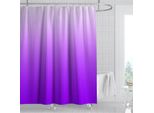 Tenda Da Doccia Antimuffa Tende Da Doccia Bagno Tenda Da Doccia Impermeabile 180X180 Cm, Viola
