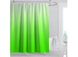 Tenda Da Doccia Antimuffa Tende Da Doccia Bagno Tenda Da Doccia Impermeabile 180X180 Cm, Verde