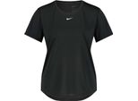 Nike W Nk One Df Ss Std Top Donna Nero L