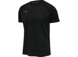 Hummel Kids Core Running T-Shirt S/S, Nero, 128