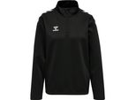 Hummel Hmlcore Xk Half Zip Sweat Donna, Nero, Xs