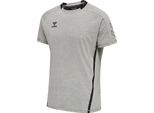 Hummel Hmlcima Xk T-SHIRT S/S, Grigio Melange, S